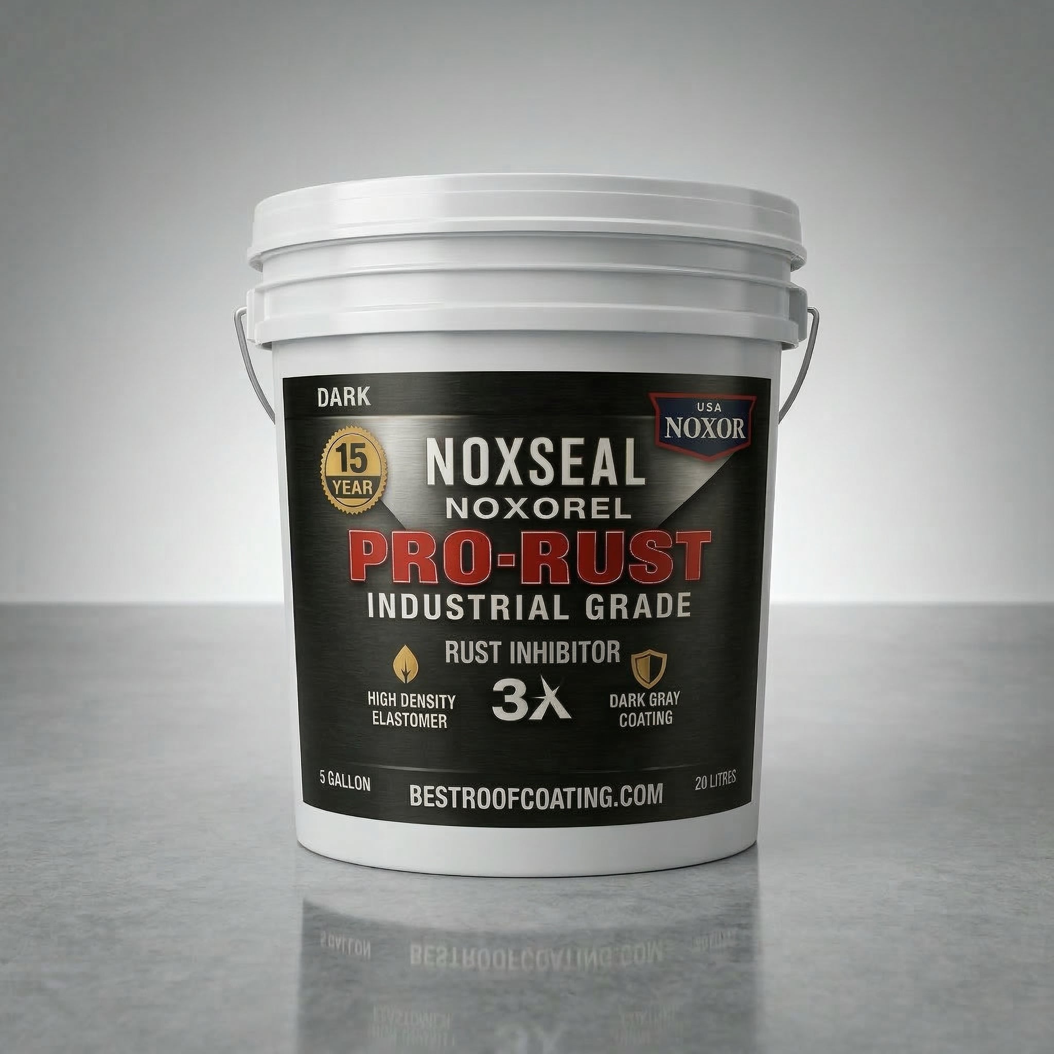 Pro Rust – Industrial-Grade Elastomeric Anti-Corrosion Roof Coating (15-Year Protection)