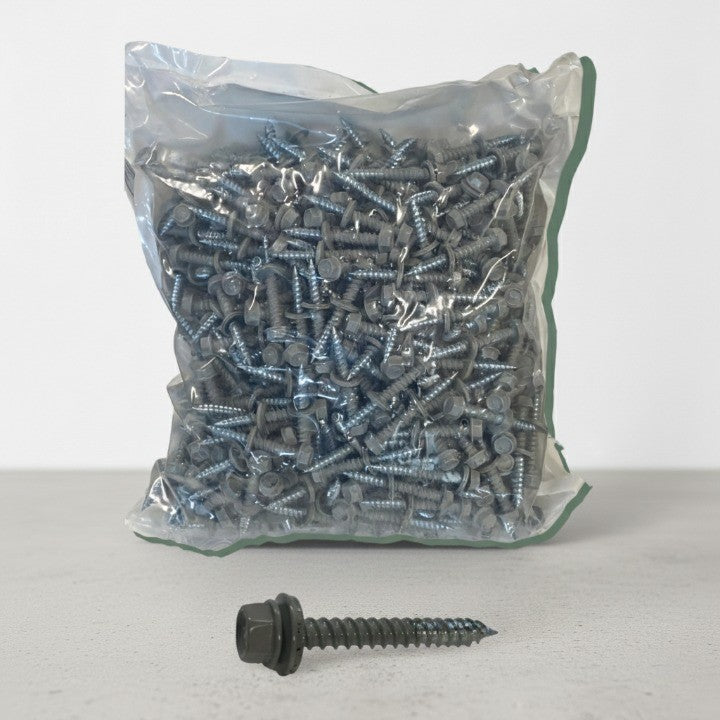 500-Pack Replacement Roofing Screws – 3/8" Type 14x2